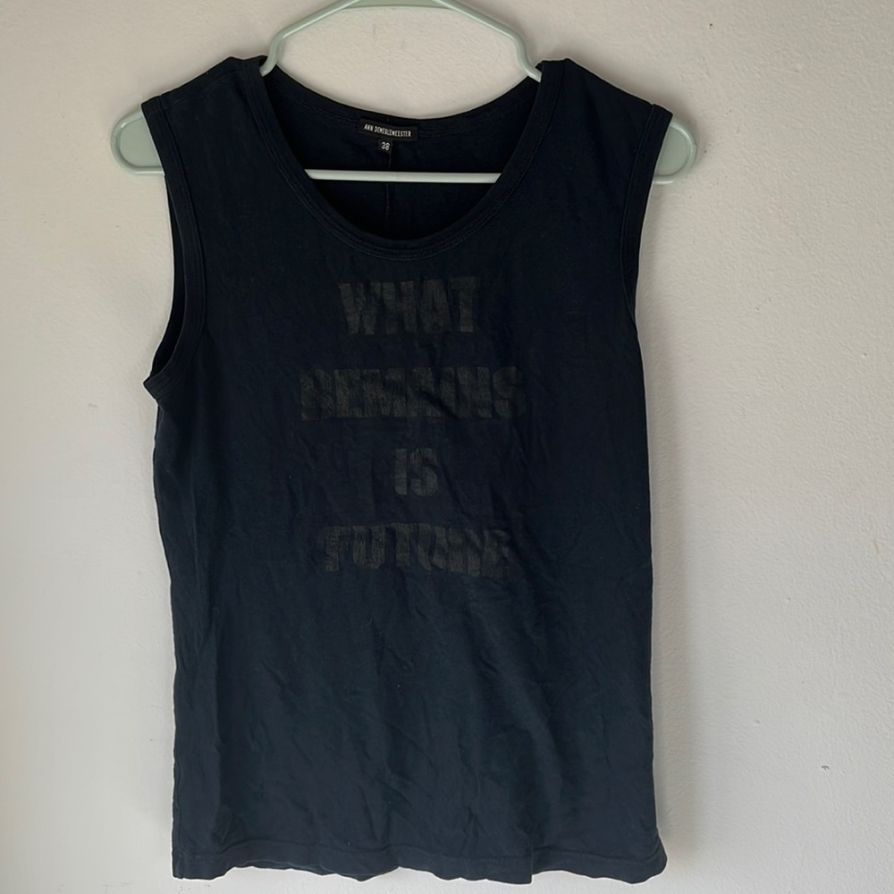 Ann Demeulemeester top size 38